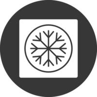 Ac Glyph Inverted Icon vector