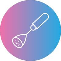 Masher Line Gradient Circle Icon vector
