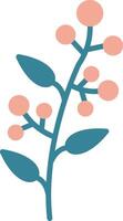 Pepper Glyph Two Color Icon vector