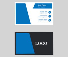 Visiting Card - Creative Business Card - Corporate Identity Template psd