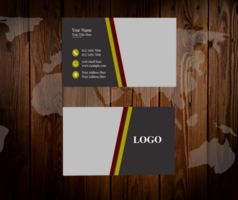 Visiting Card - Creative Business Card - Corporate Identity Template psd