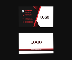Visiting Card - Creative Business Card - Corporate Identity Template psd