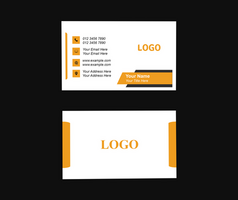 Sleek Executive Visiting Card Templates psd