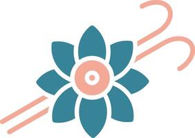 Vanilla Glyph Two Color Icon vector
