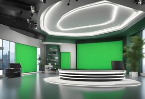 Studio The perfect backdrop for any green screen or chroma key production photo