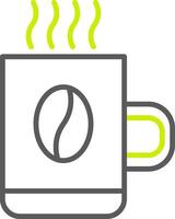 Mug Line Two Color Icon vector