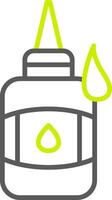 Glue Line Two Color Icon vector