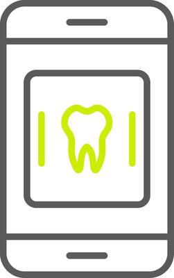 Medical App Line Two Color Icon