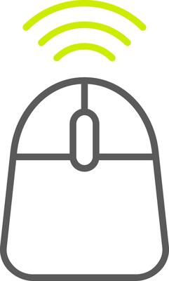 Mouse Line Two Color Icon