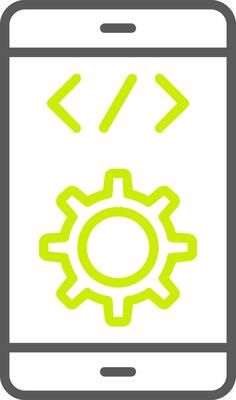Software Development Line Two Color Icon