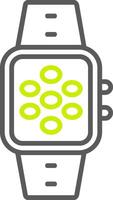 Apps Line Two Color Icon vector