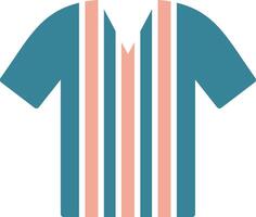 Shirt Glyph Two Color Icon vector