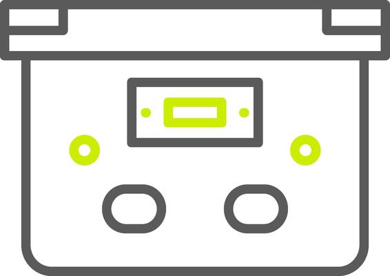 Box Line Two Color Icon