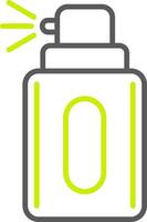 Deodorant Line Two Color Icon vector