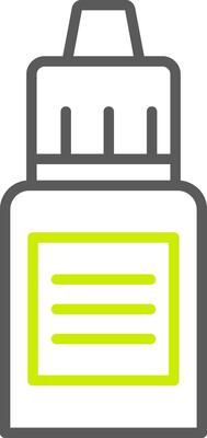Serum Line Two Color Icon