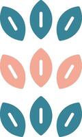 Sesame Glyph Two Color Icon vector