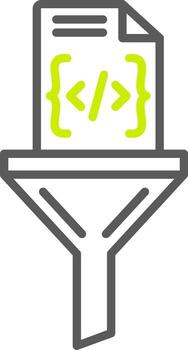 Tools And Utensils Line Two Color Icon vector