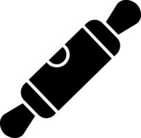 Rolling Pin Glyph Two Color Icon vector