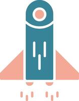 Startup Glyph Two Color Icon vector