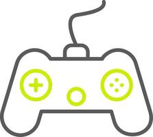 Console Line Two Color Icon vector