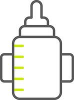 Feeder Line Two Color Icon vector