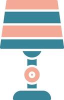 Lamp Glyph Two Color Icon vector