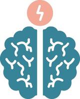 Neurosurgery Glyph Two Color Icon vector