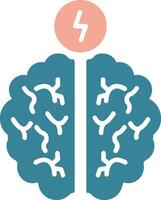 Neurosurgery Glyph Two Color Icon vector