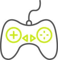 Controller Line Two Color Icon vector