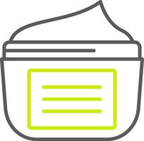 Moisturizer Line Two Color Icon vector