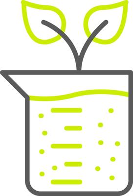 Beaker Line Two Color Icon