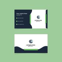 Business card design template vector