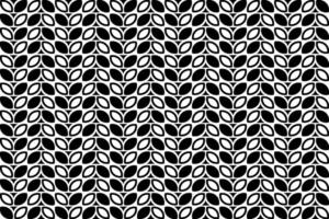 Abstract seamless repeating pattern. Black and white seamless geometric textile pattern. Abstract mosaic tile wallpaper decor. vector