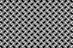 Abstract seamless repeating pattern. Black and white seamless geometric textile pattern. Abstract mosaic tile wallpaper decor. vector