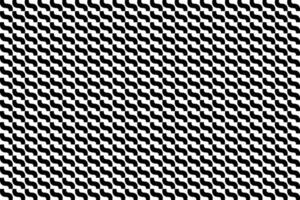 Abstract seamless repeating pattern. Black and white seamless geometric textile pattern. Abstract mosaic tile wallpaper decor. vector