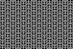 Abstract seamless repeating pattern. Black and white seamless geometric textile pattern. Abstract mosaic tile wallpaper decor. vector