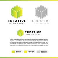 Abstract logo design with modern concept illustration vector