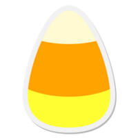 candy corn sticker png