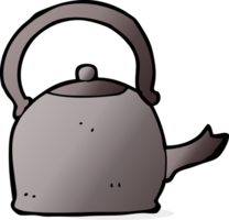 cartoon old kettle png