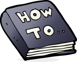 cartoon how to book png