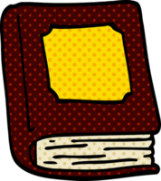 Cartoon-Doodle altes Buch png