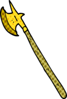 cartoon doodle medieval weapon png