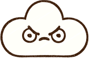 Cloud Chalk Drawing png