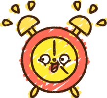 desenho de giz despertador png