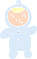 desenho animado doodle bebê humano png