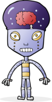 cartoon weird robot png