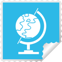 plein pellen sticker tekenfilm wereld wereldbol png