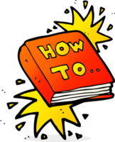 cartoon how to book png