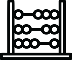 traditional abacus icon png