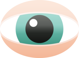 curioso ojo gráfico icono png